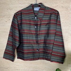 Tantrums Collection Vintage Raw Silk Top